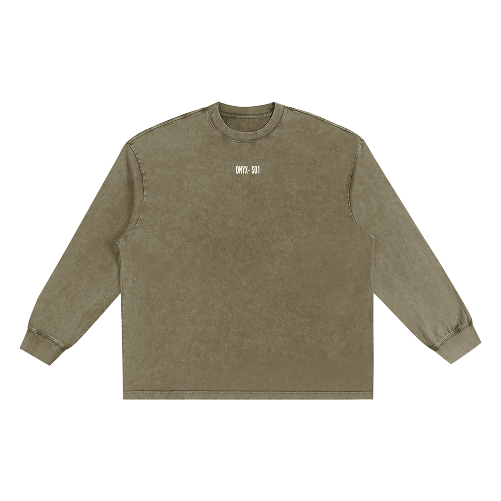 ONYX Snow Washed Sweatshirt — S01