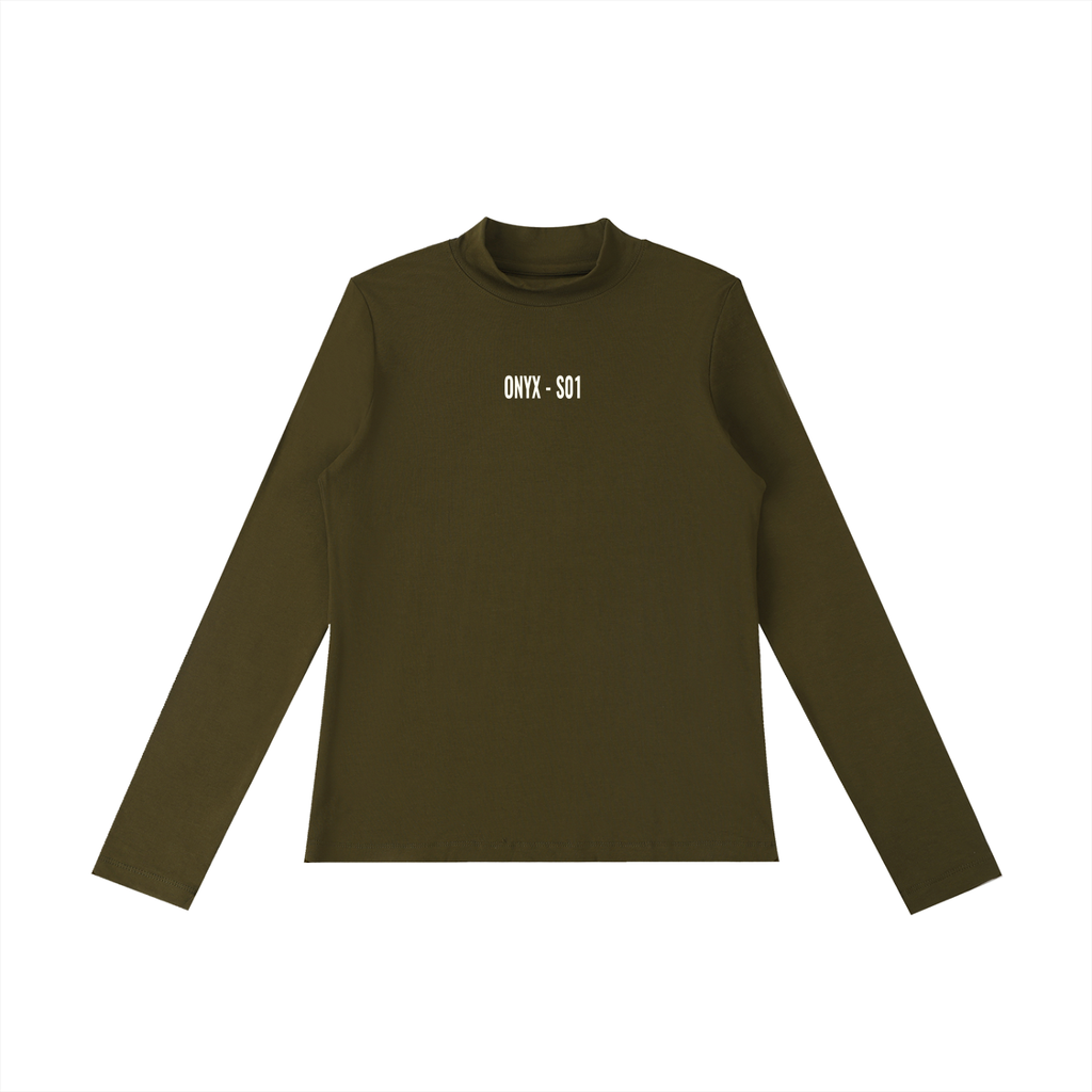 ONYX Mock Neck Long Sleeve — S01