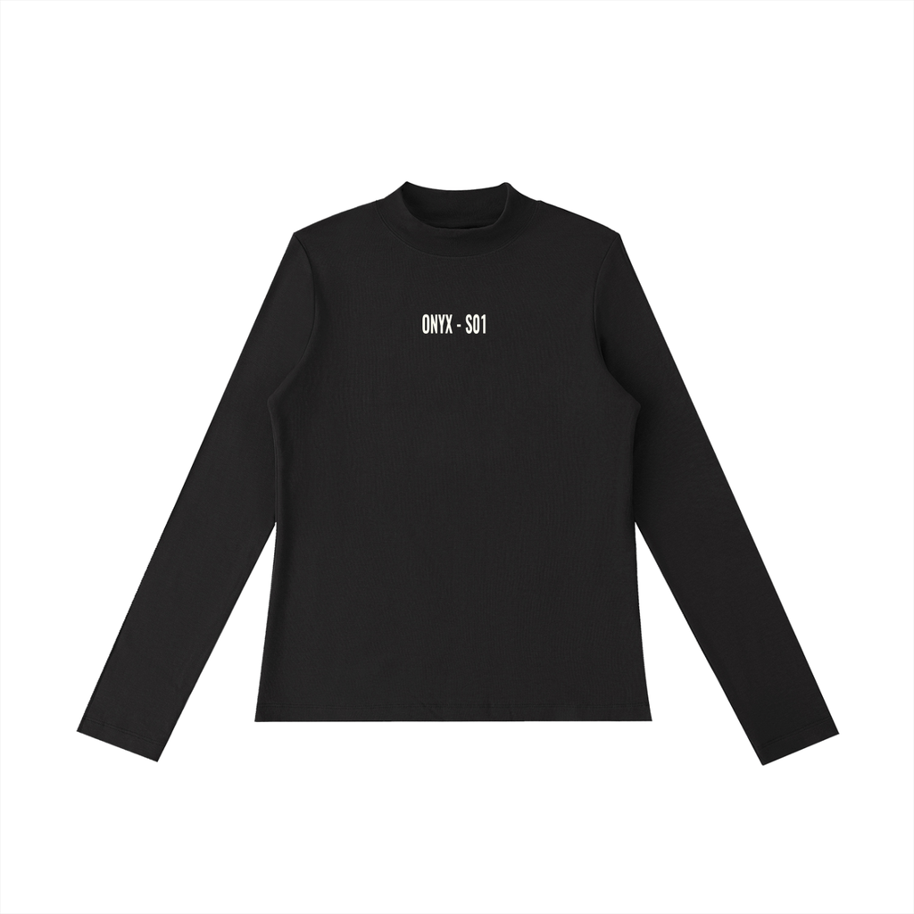 ONYX Mock Neck Long Sleeve — S01