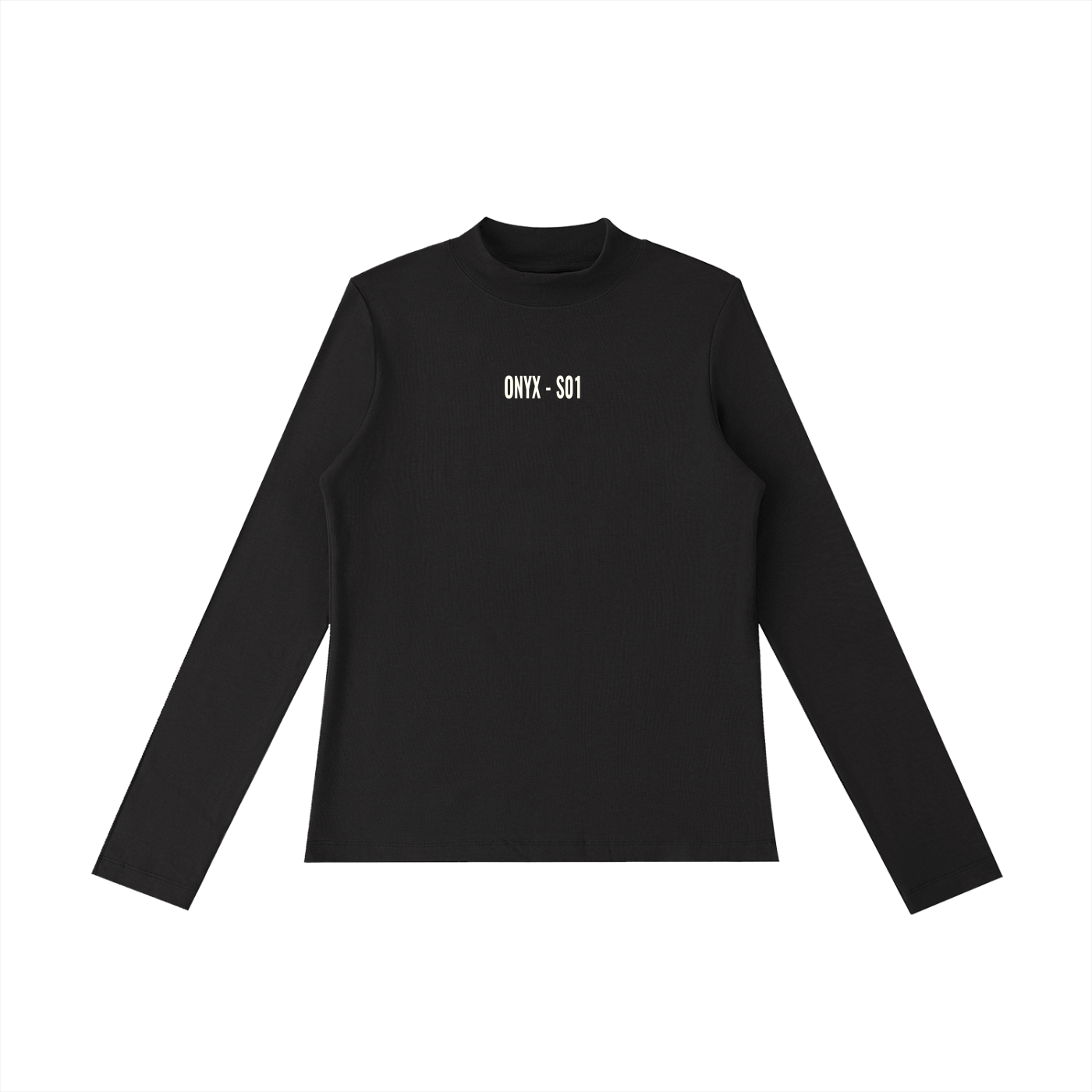 ONYX Mock Neck Long Sleeve — S01
